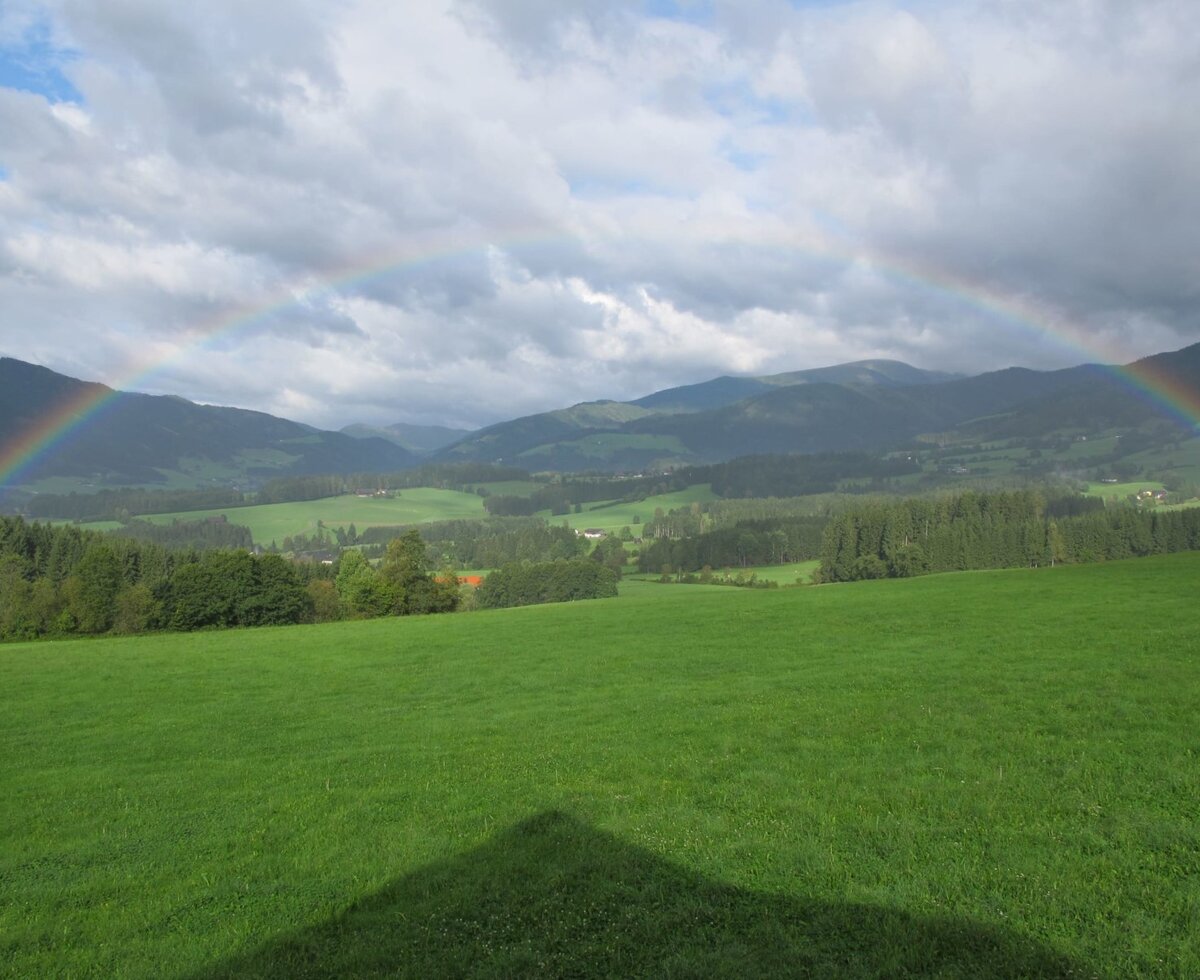 Stimmungsbild mitRegenbogen