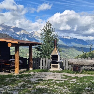 Grillhütte mit Aussicht