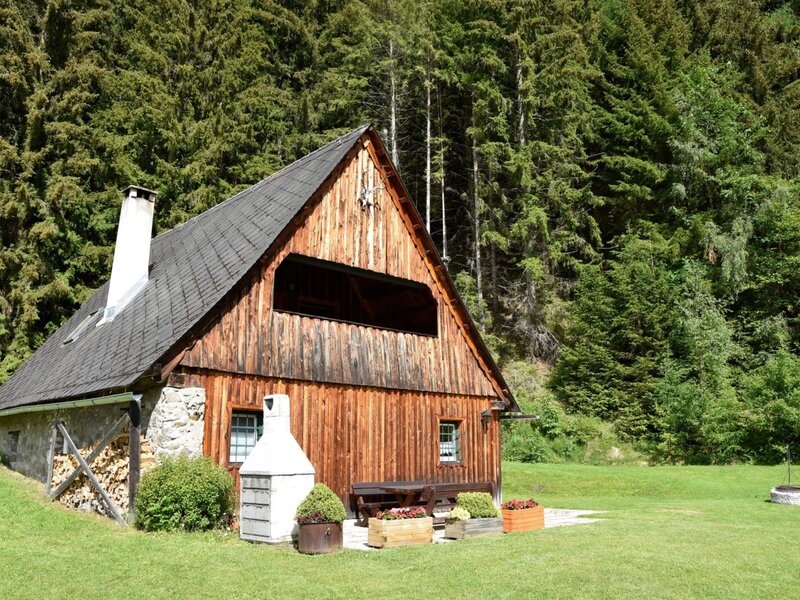 Außenansicht der Hütte