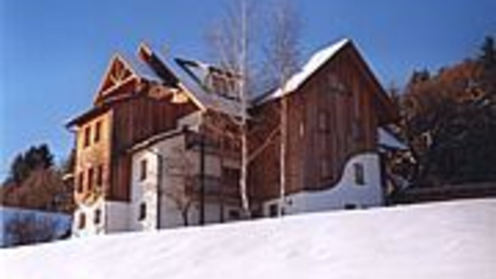 Winterfoto Haus