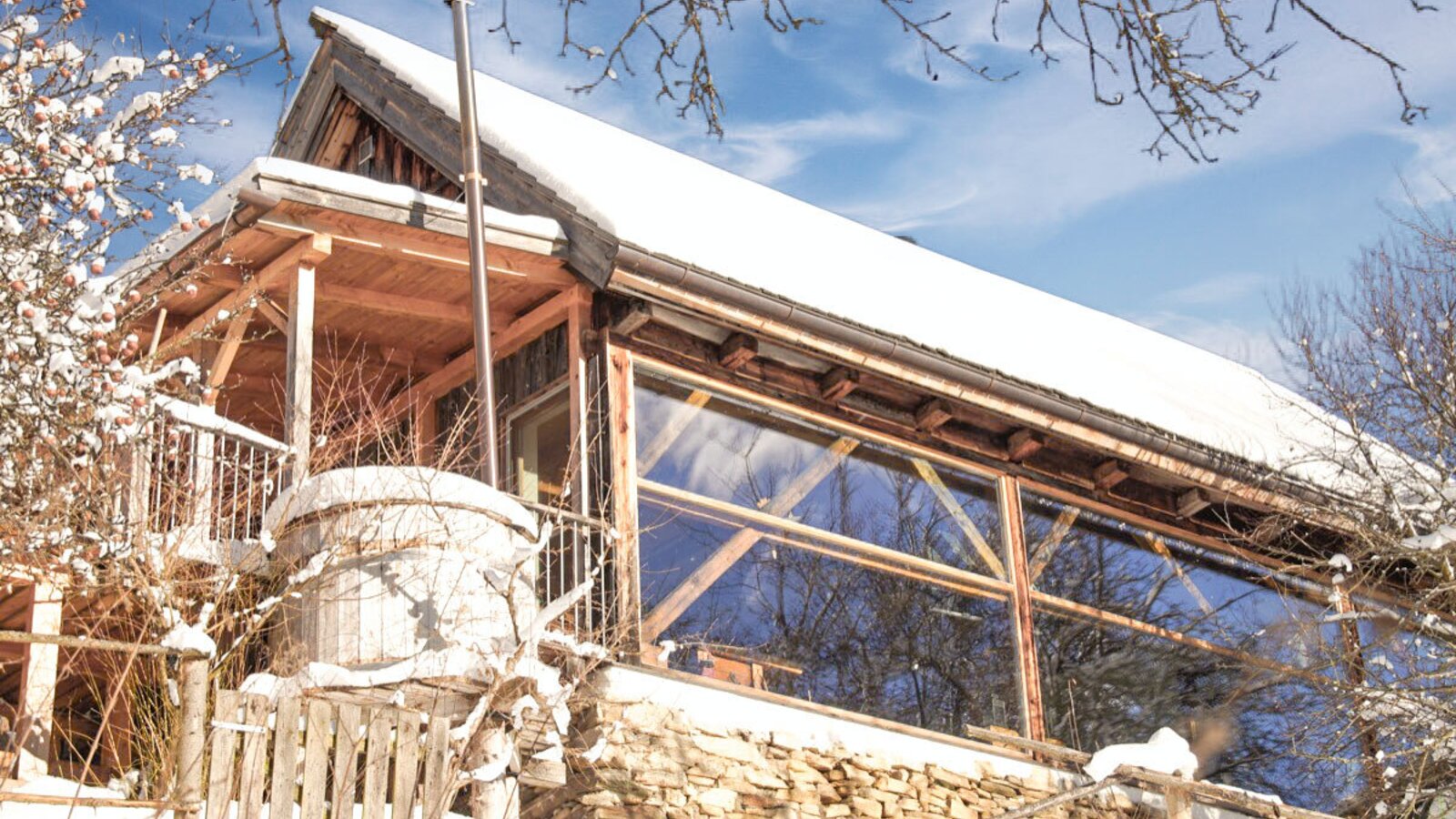 Stadl im Winter