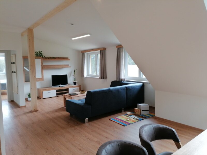 Wohnzimmer Wipfelwohnung