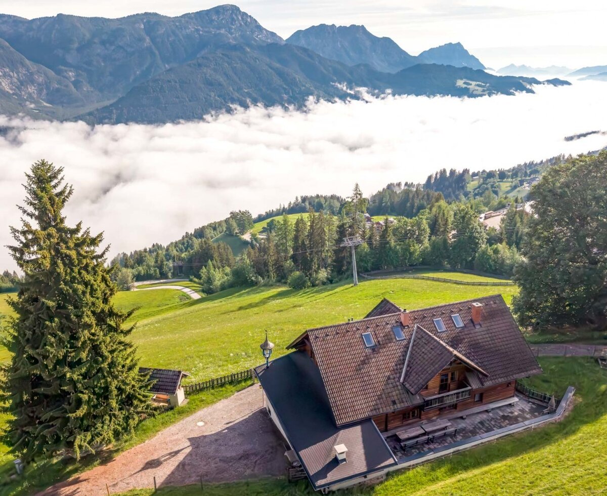 Almhütte direkt an der Skipiste © Elisabeth Fröhlich