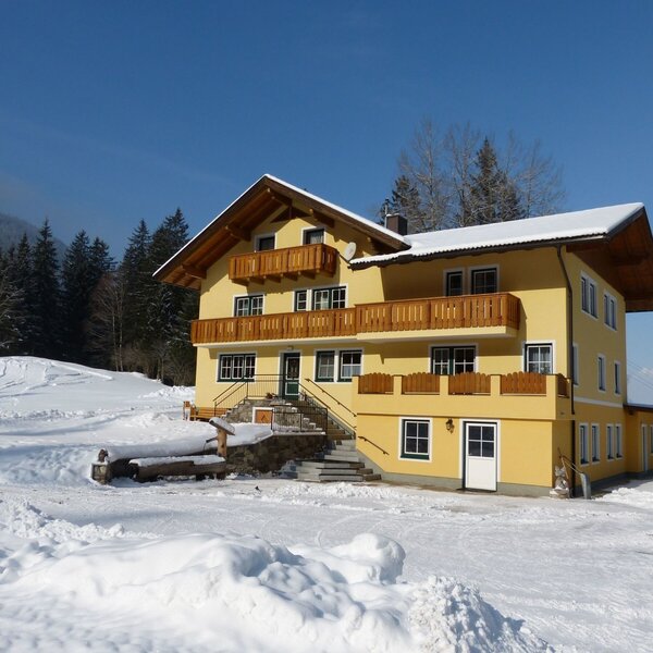 Unser Haus im Winter