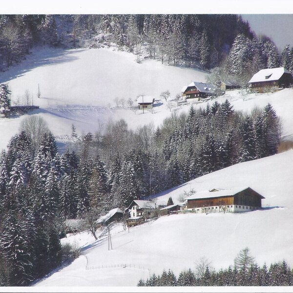 Hofansicht im Winter