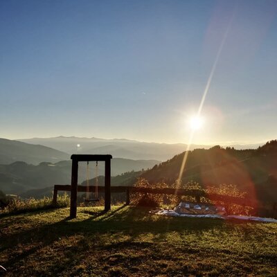 Spitalalm Ausblick