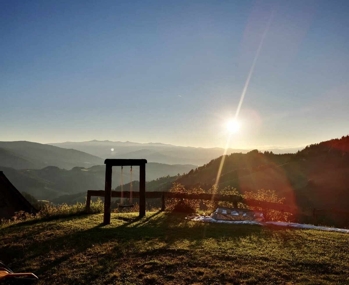 Spitalalm Ausblick
