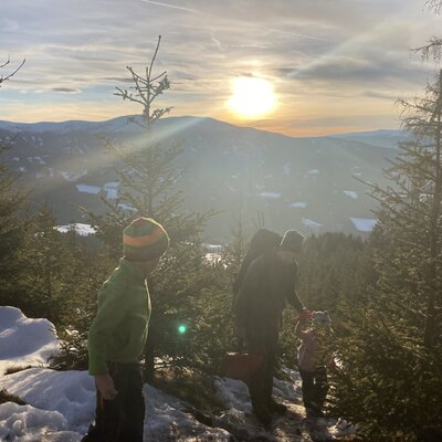 Silvesterwanderung auf den Steinplan