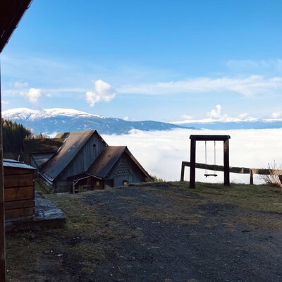 Ausblick in das Nebelmeer im November