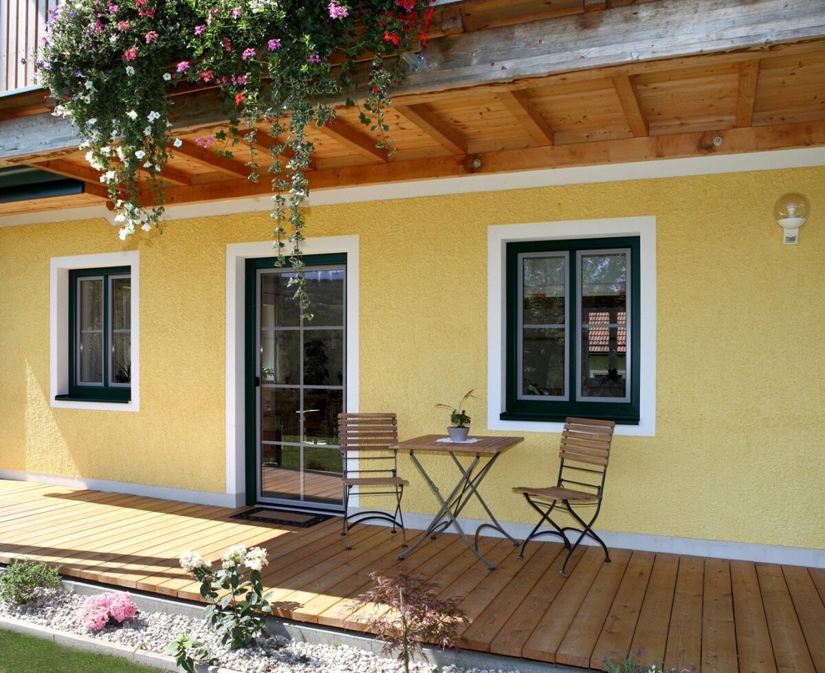 Entspannen auf der einladenden Terrasse