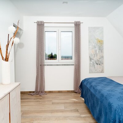 Schlafzimmer FEWO Golfblick