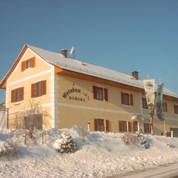 Winzerhof im Winter