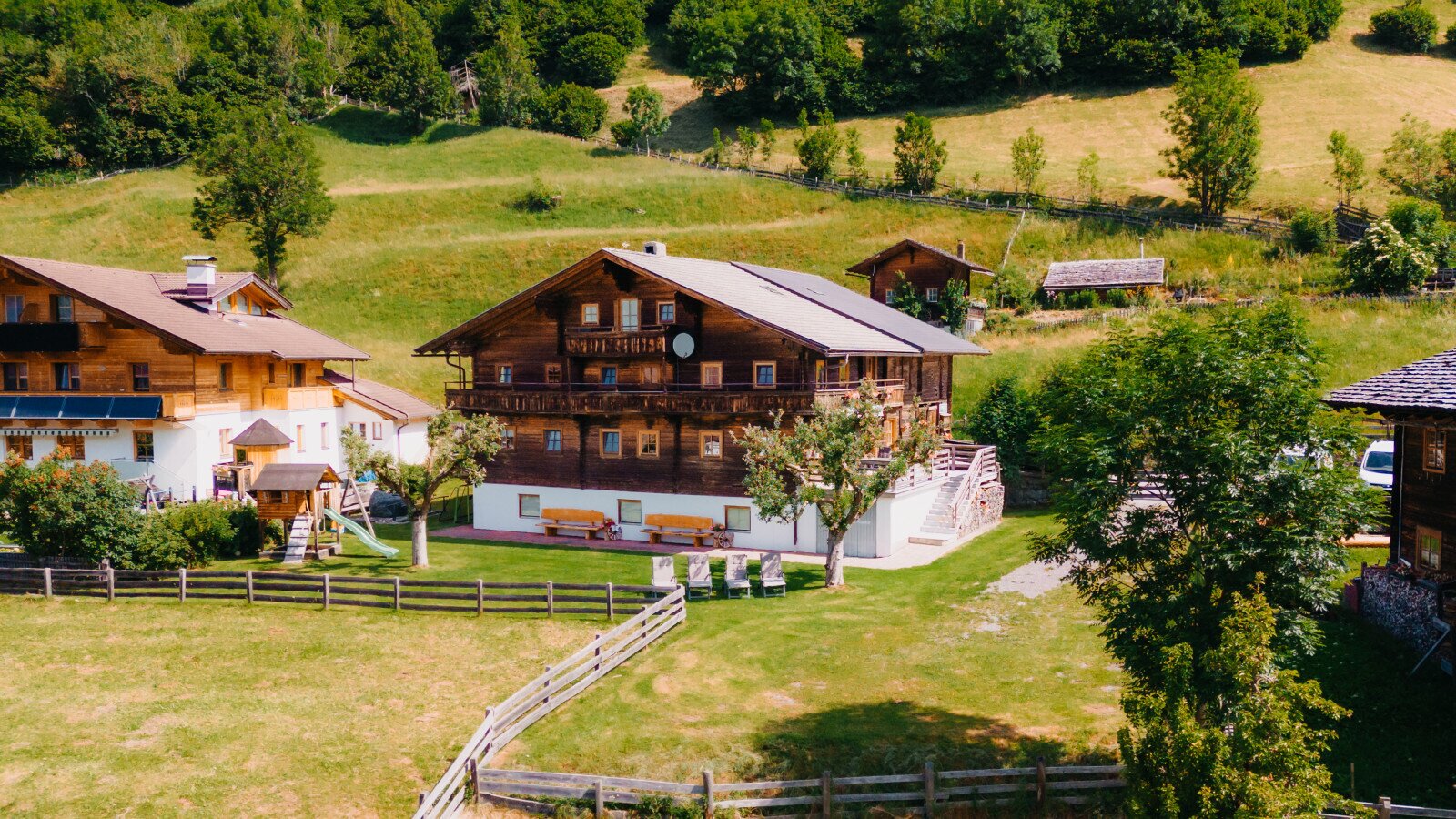 Ferienhaus mit großem Garten