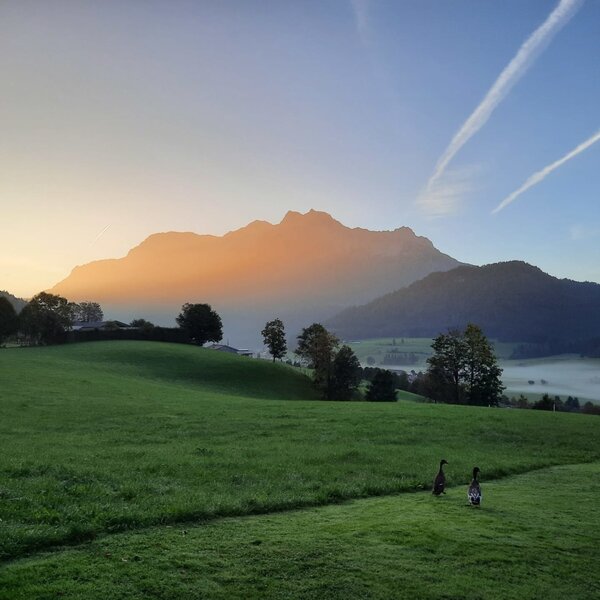 Toller Himmel und die Steinberge