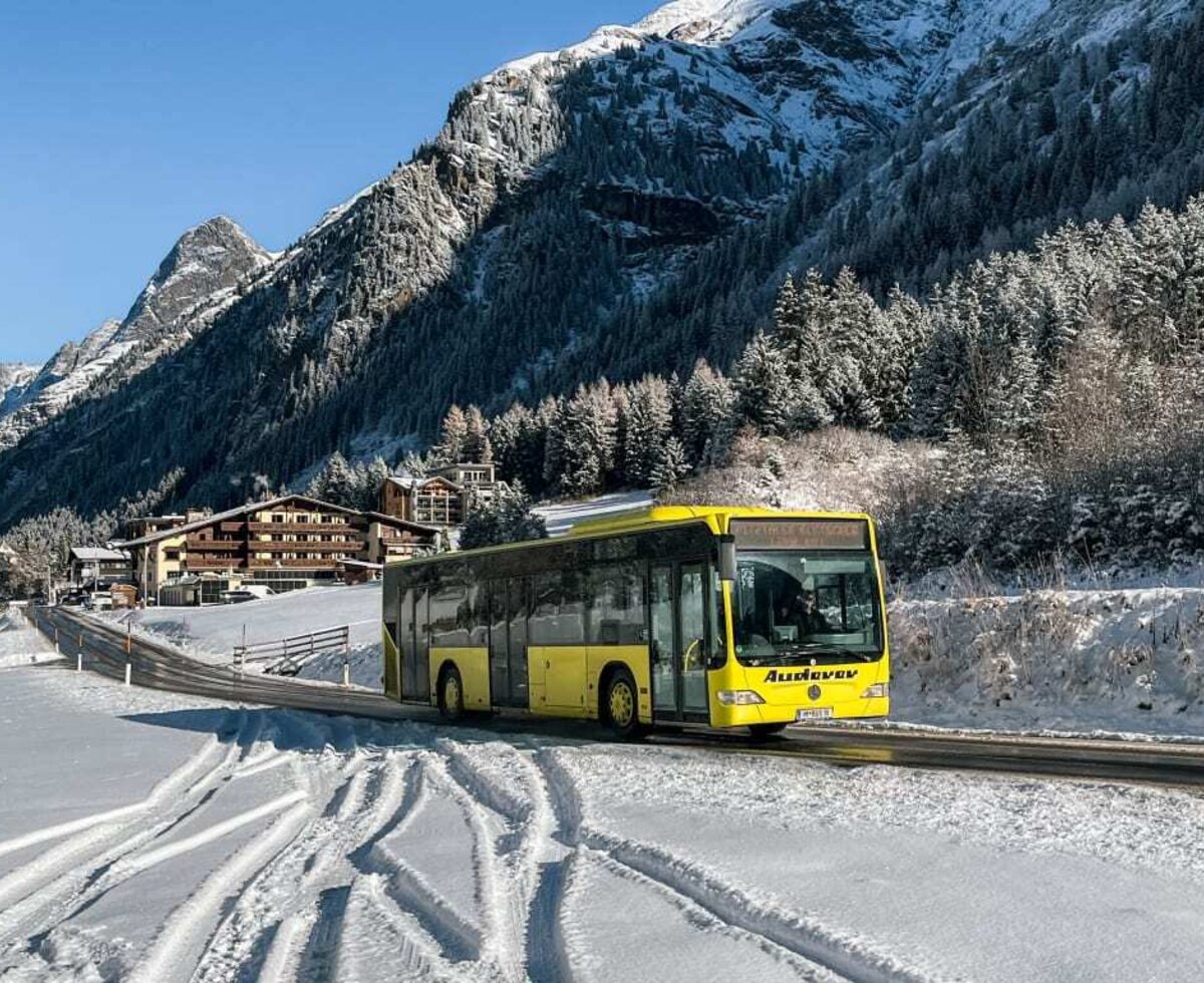 Kostenlos mit dem Bus ganzjährig durchs Tal