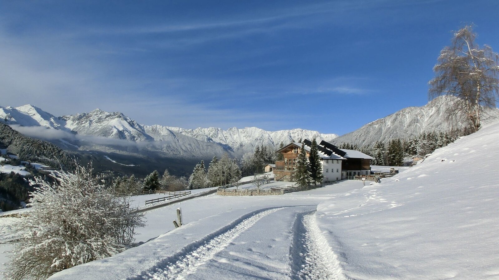 Winterwandern am Berghof