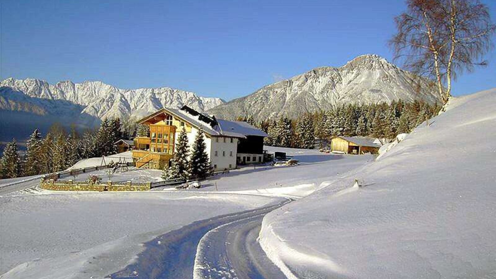 Winter am Berghof