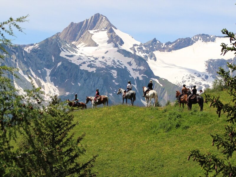 Wanderreiten in Prägraten am Großvenediger