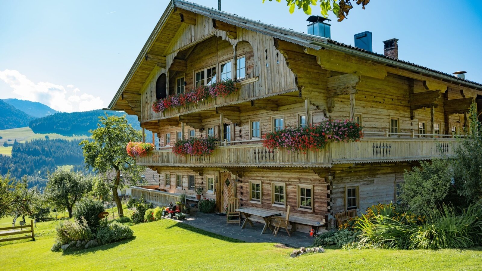 Unser Bauernhaus vom Drittlhof mit großzügigem Garten