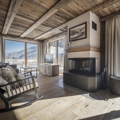Winter Chalet Wohnen 