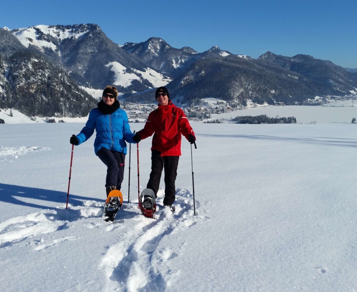 Schneeschuh wandern