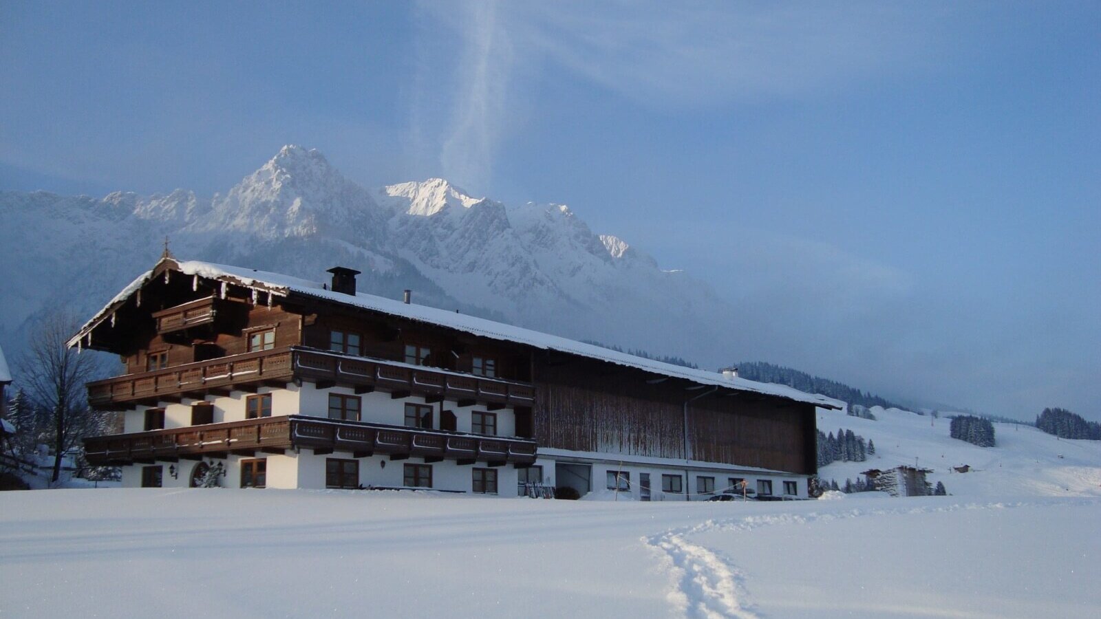 Hagerhof im Winter