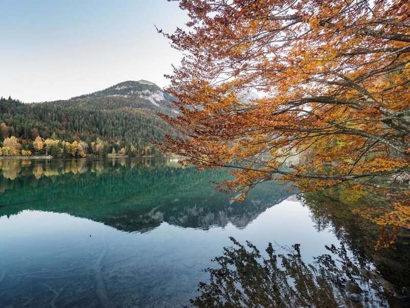 Hintersteiner See im Herbst
