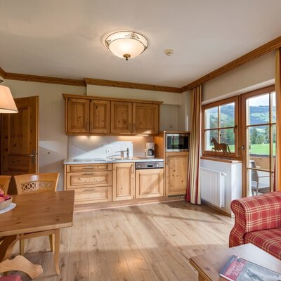 Appartement Rehkitz Wohnhnküche