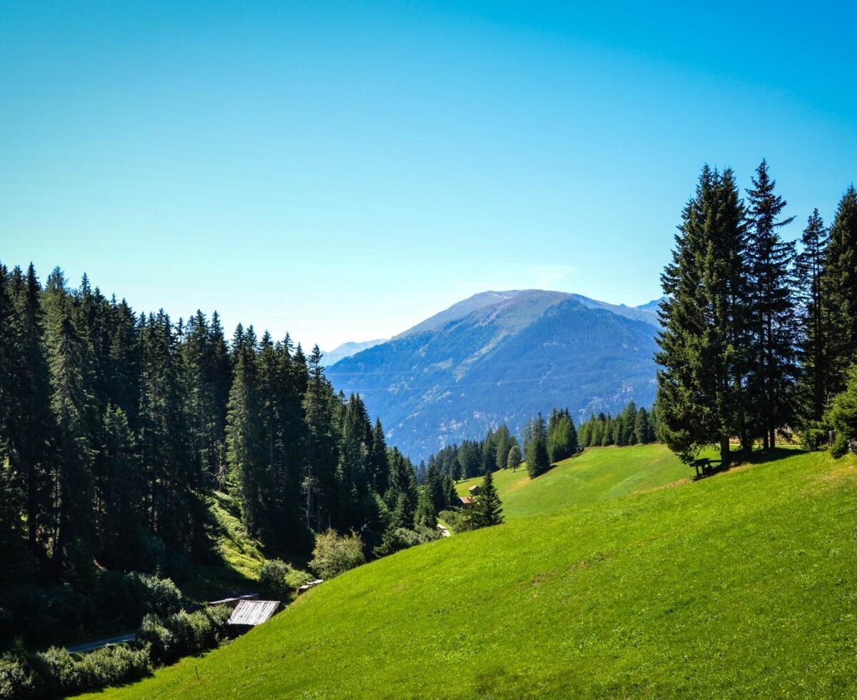 Bergpanorama genießen