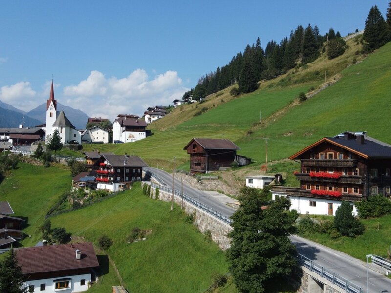 Blick auf die Kirche