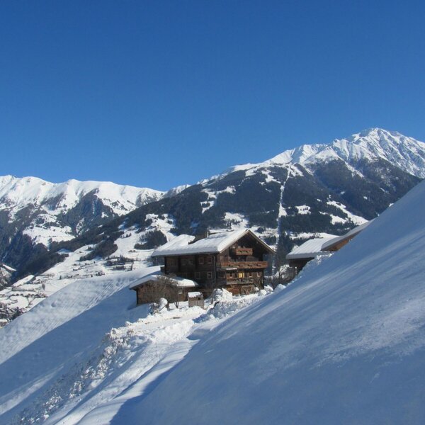 Unser Hof im Winter