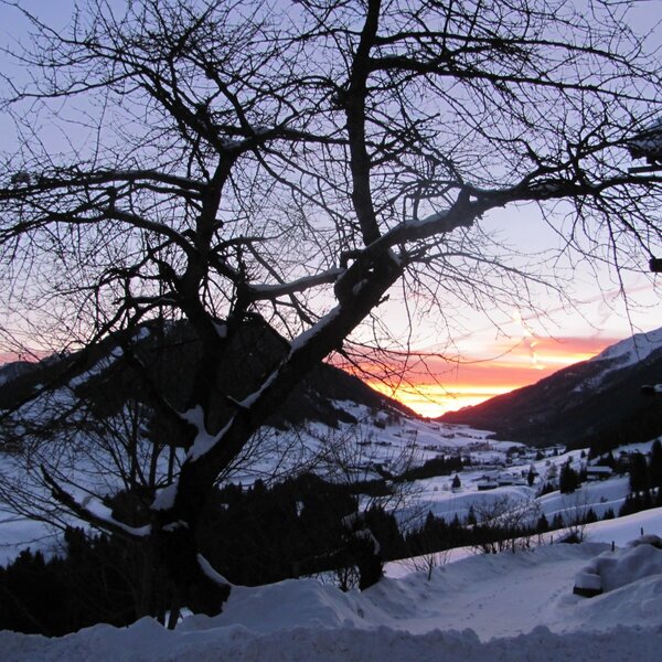 Sonnenaufgang mit Blick nach Kartitsch Sonnenaufgang mit Blick nach Kartitsch