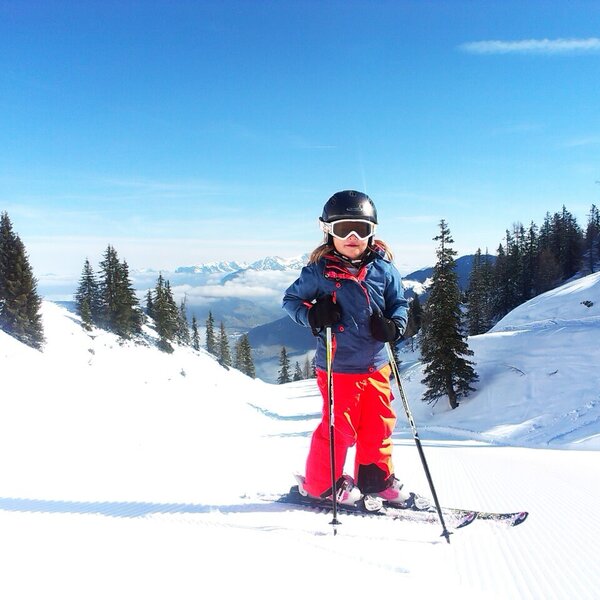 Skifahren im Ski Juwel