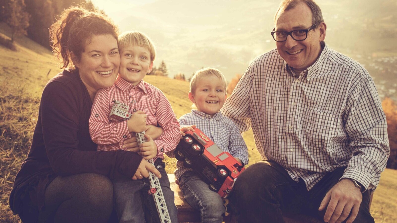 Das sind wir - Ihre Gastgeberin Familie Loukota