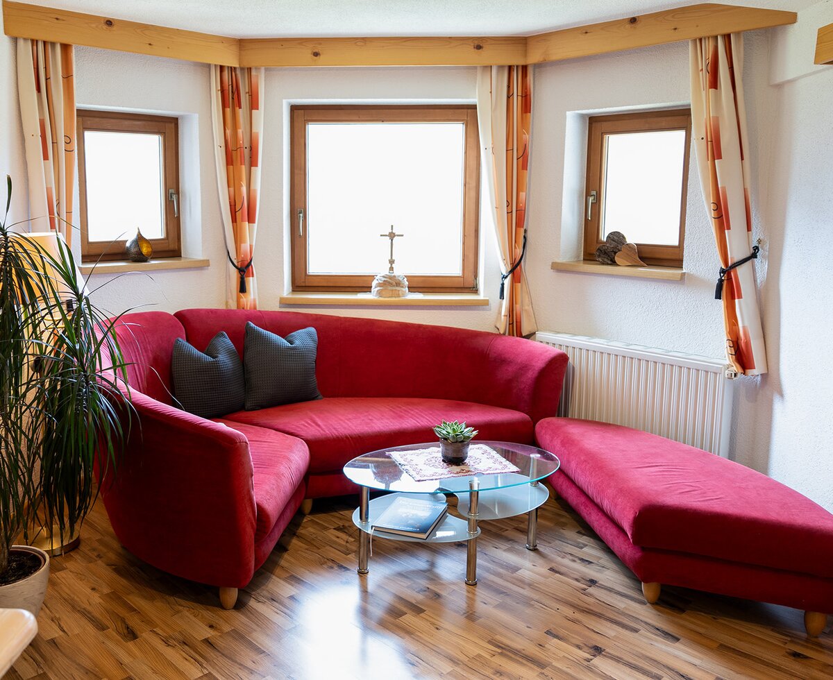 Ferienwohnung Geierwally - Wohnzimmer