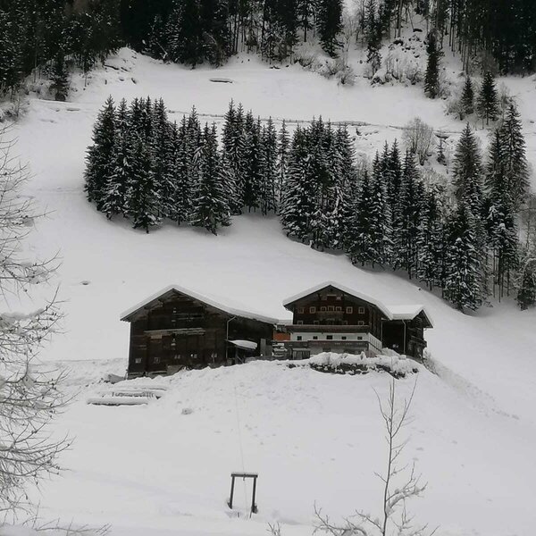 Unser Hof im Winter