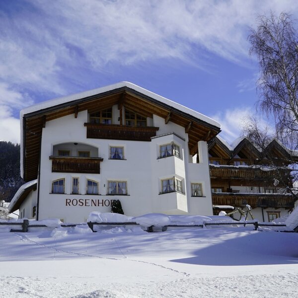 Rosenhof im Winter