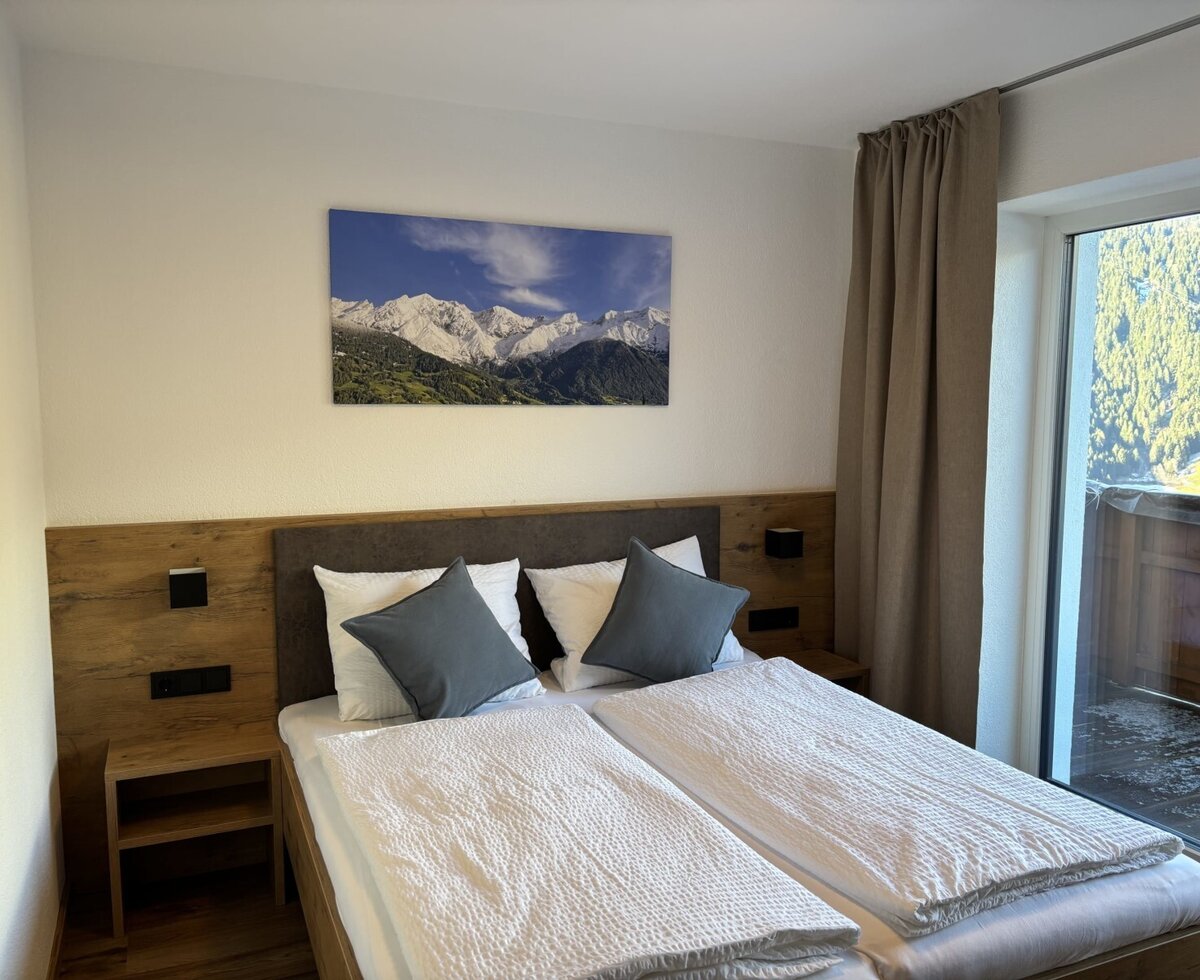 Schlafzimmer Apartment Dawinspitze