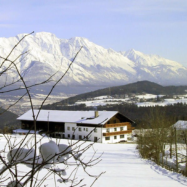 Hof im Winter