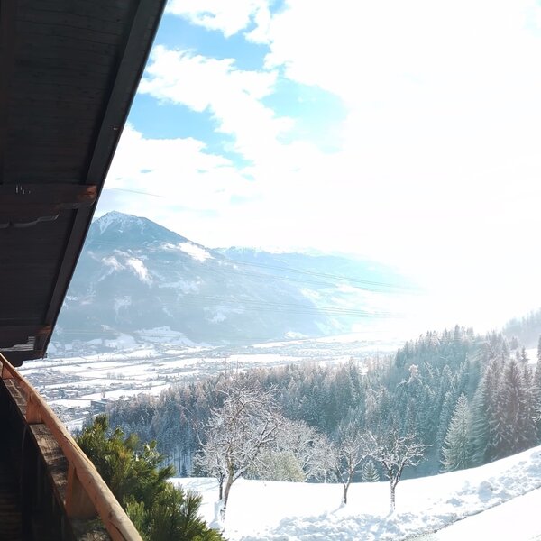 Aussicht vom Balkon