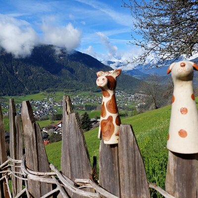 Gartenzaun mit Aussicht