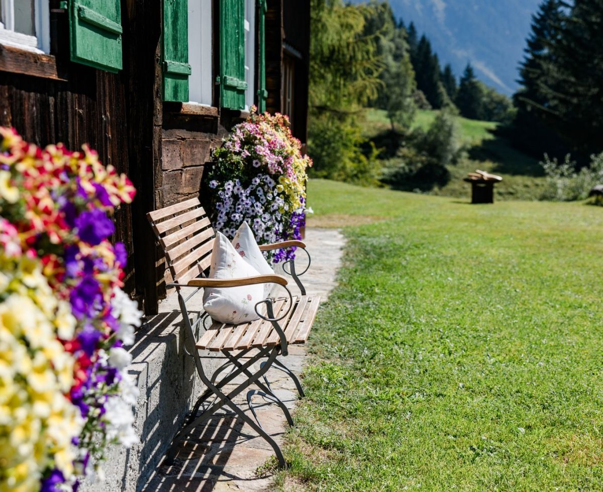 Urlaub auf der Alm. Urlaub auf der Alpe.