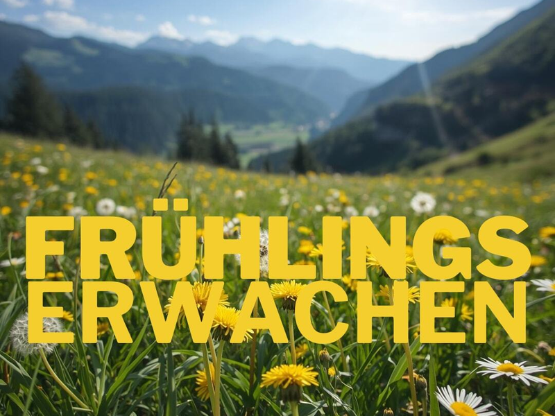 Frühlingserwachen - 6 + 1 Nacht gratis