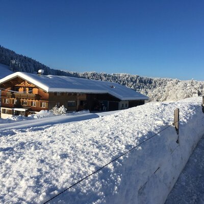 Ansicht im Winter