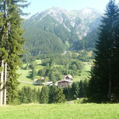 Blick von der Egga auf Danöfen