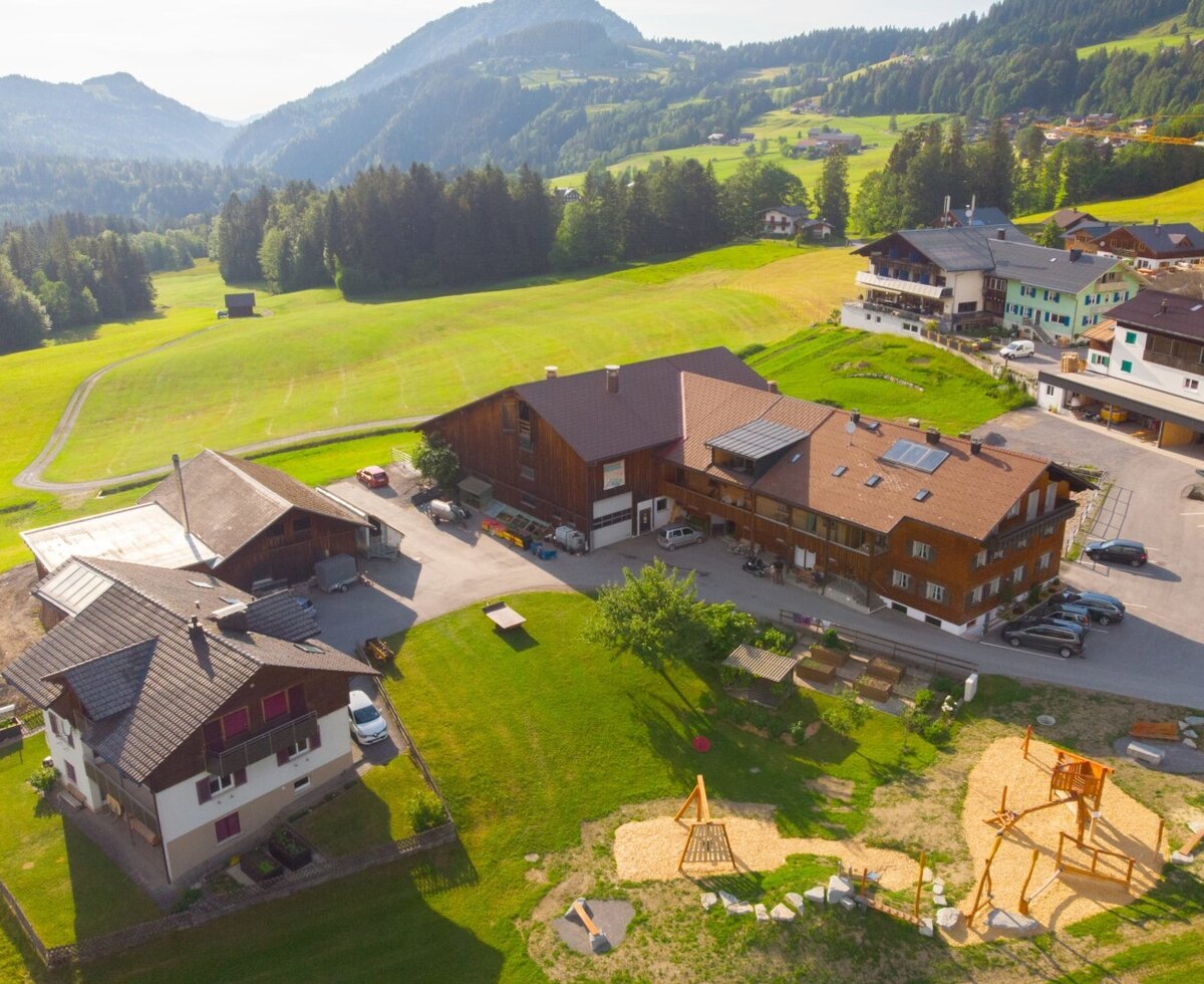 Luftbild Dorner Hof Spielplatz