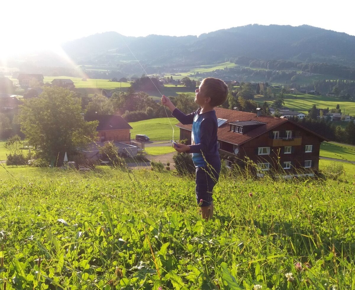 Urlaub im Mittelbregenzerwald. Urlaub am Bauernhof Köss Schertler.