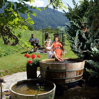 Ferien am 4-Blumen-Bauernhof im Bregenzerwald.