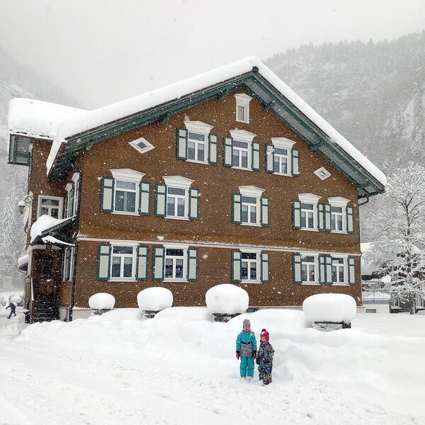 Unser Wälderhaus im Winter