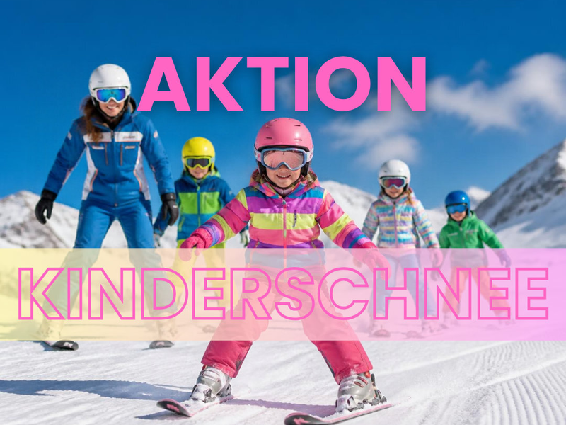 Aktion Kinderschnee im Bregenzerwald mit GRATIS Skikurs